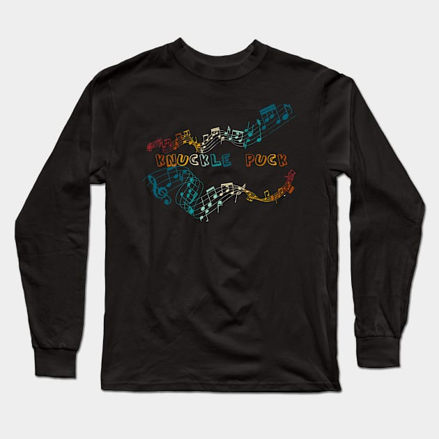 Knuckle Puck - Musical Notes Long Sleeve T-Shirt by Koi.buluk